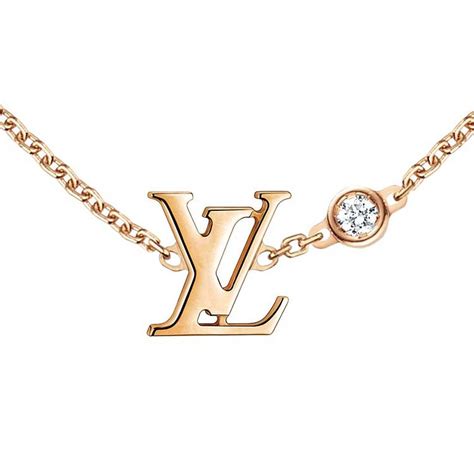 louis vuitton gold pendants|louis vuitton necklace with diamond.